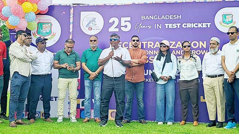রংপুরের ক্রিকেট অঙ্গনের হারানো ঐতিহ্য ফিরিয়ে আনা হবে
