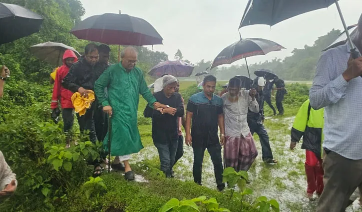 ঋতুপর্ণা চাকমার গ্রামের বাড়িতে রিজভী