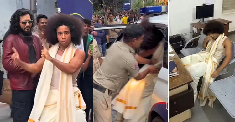 ভারতে আটক জার্মান টিকটকার নোয়েল রবিনসন 